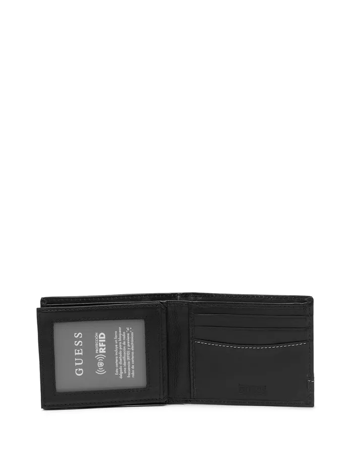 Men Bags and Wallets GUESS Black Chico Multicard Passcase Men Bags and Wallets GUESS Black Chico Multicard Passcase