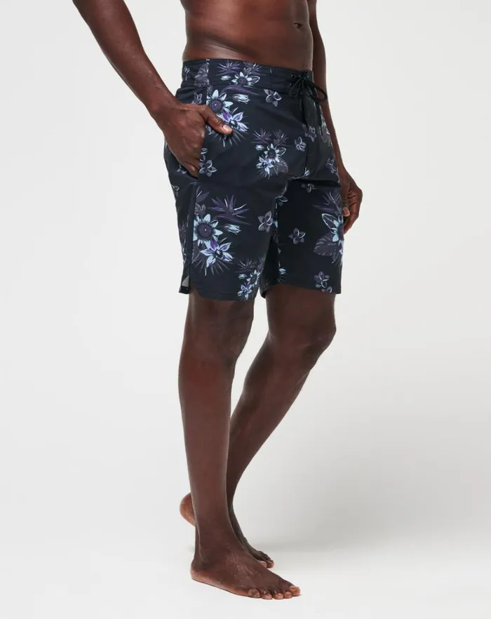 Men Boardshorts TravisMathew TIKI TIME BOARDSHORT Black