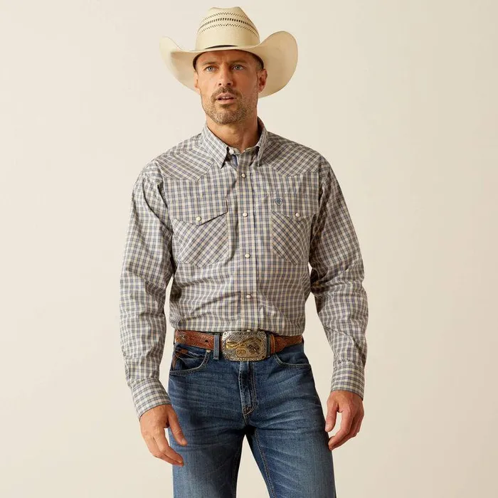 Men Button Down Shirts Ariat Pro Series Fairbanks Classic Fit Shirt Red