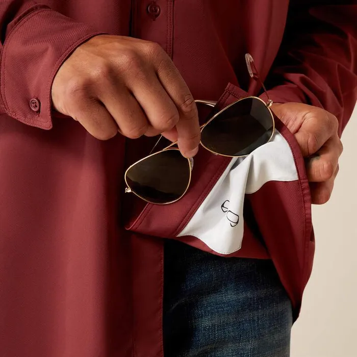 Men Button Down Shirts Ariat VentTEK Outbound Classic Fit Shirt Red Mahogany Men Button Down Shirts Ariat VentTEK Outbound Classic Fit Shirt Red Mahogany