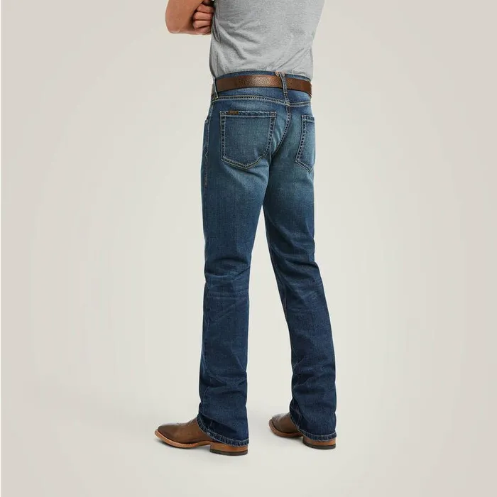 Men Denim Ariat M5 Straight Stretch Madera Stackable Straight Leg Jean Heath Men Denim Ariat M5 Straight Stretch Madera Stackable Straight Leg Jean Heath