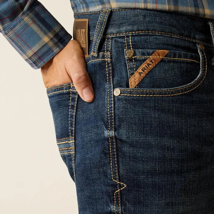 Men Denim Ariat M7 Slim Tucker Straight Leg Jeans Quest Men Denim Ariat M7 Slim Tucker Straight Leg Jeans Quest