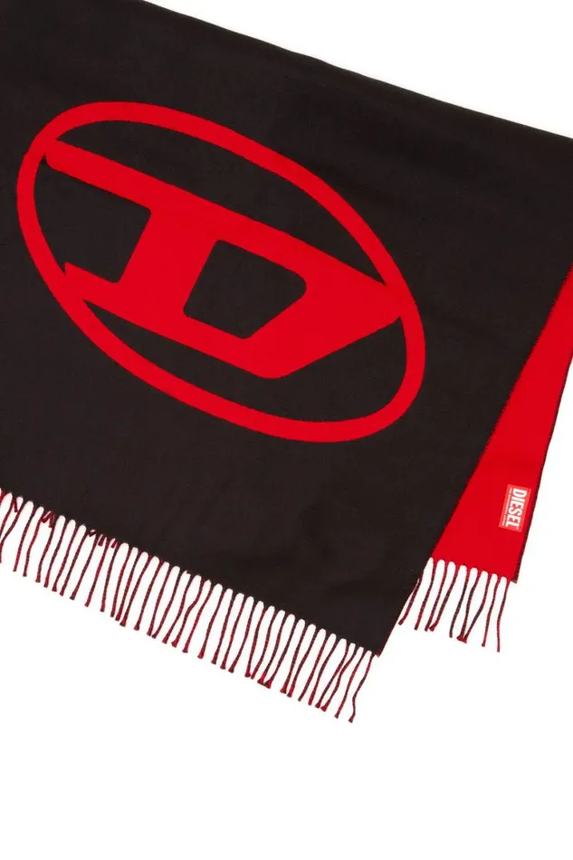 Men Diesel Caps Hats and Scarves STEVIE Blackred Men Diesel Caps Hats and Scarves STEVIE Blackred