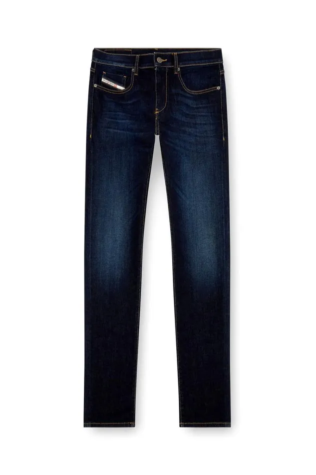Men Diesel Jeans Slim Jeans 2019 DStrukt 009ZS Dark Blue Men Diesel Jeans Slim Jeans 2019 DStrukt 009ZS Dark Blue