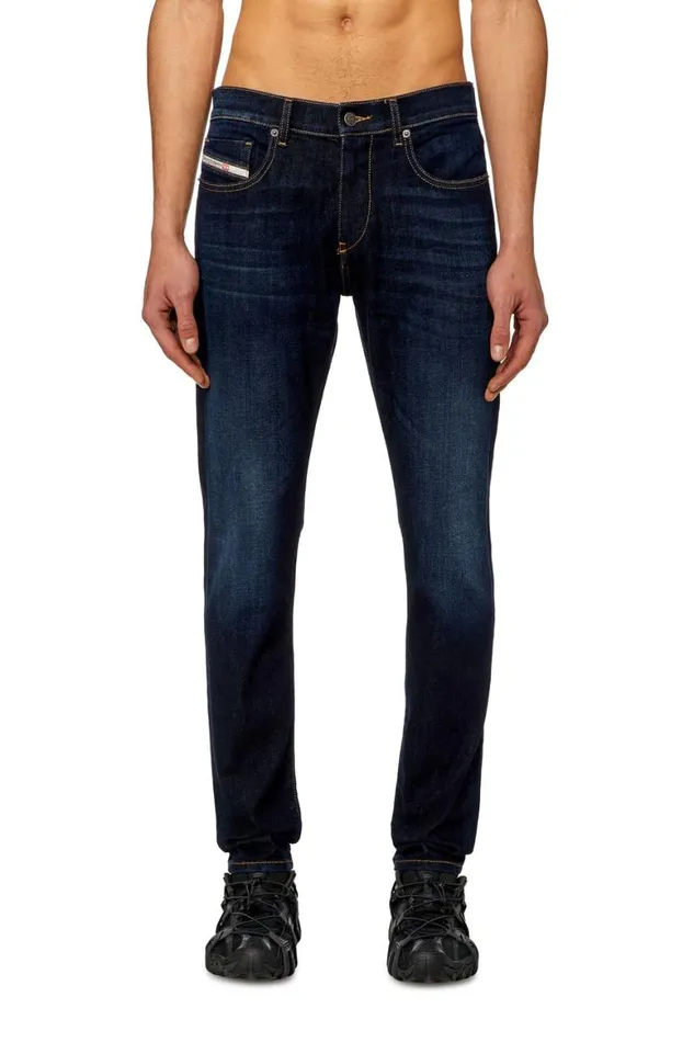 Men Diesel Jeans Slim Jeans 2019 DStrukt 009ZS Dark Blue Men Diesel Jeans Slim Jeans 2019 DStrukt 009ZS Dark Blue