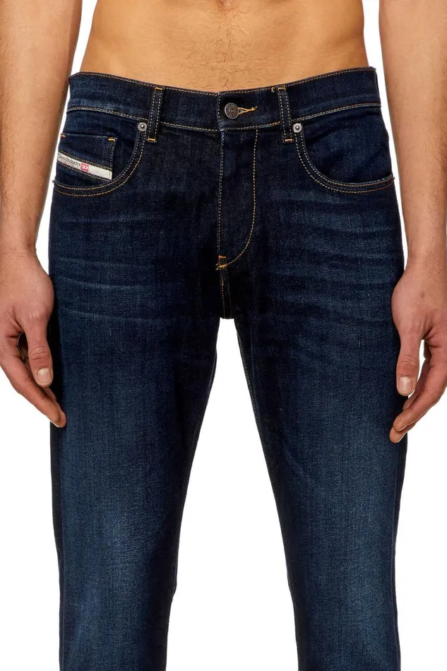 Men Diesel Jeans Slim Jeans 2019 DStrukt 009ZS Dark Blue Men Diesel Jeans Slim Jeans 2019 DStrukt 009ZS Dark Blue