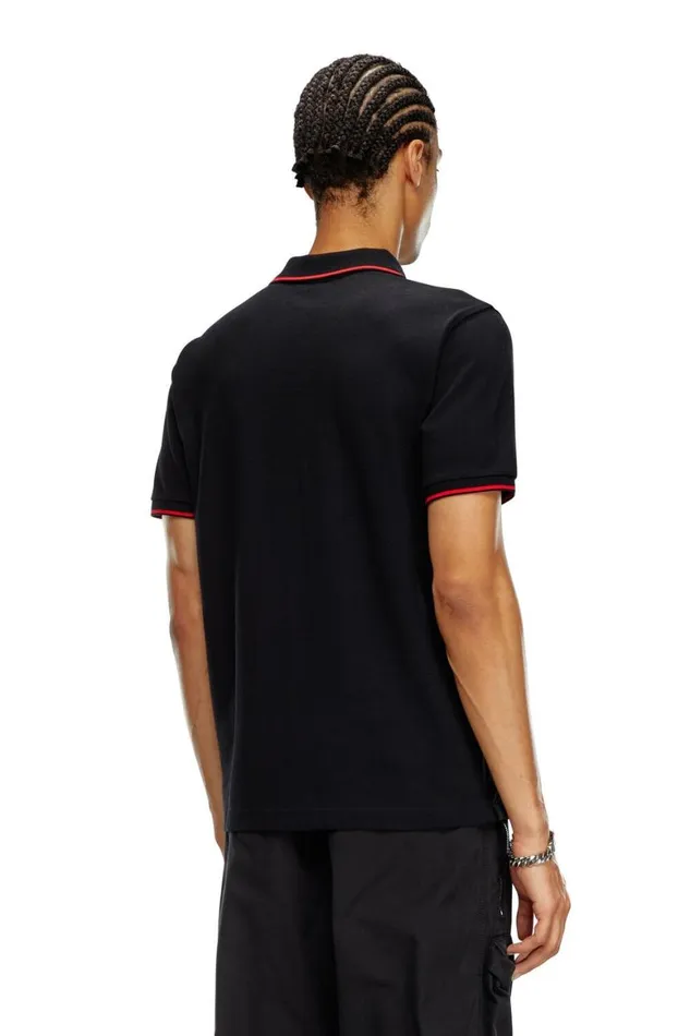 Men Diesel TShirts and Polos TFERRYMICRODIV Black Men Diesel TShirts and Polos TFERRYMICRODIV Black