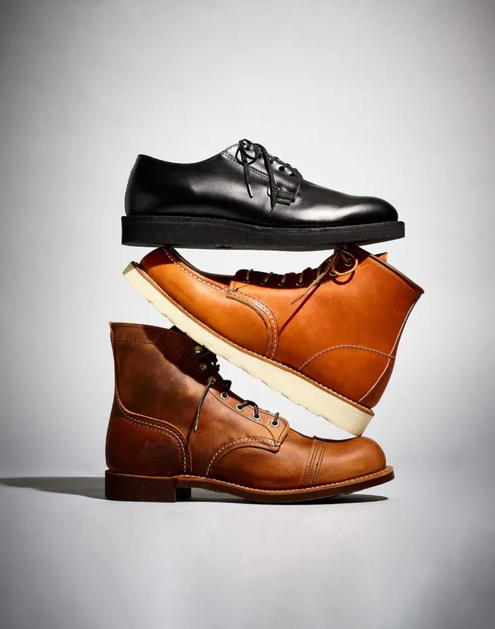 Men Dress Shoes and Loafers Madewell Red Wing Postman Oxfords Black Leather