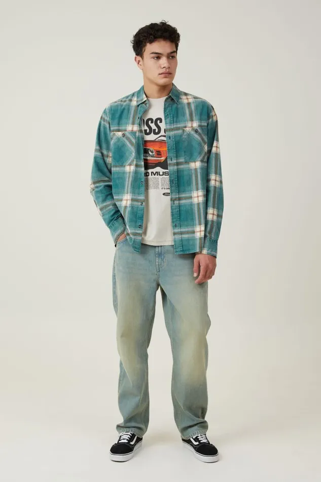 Men Graphic TShirts Cotton On Ford Loose Fit TShirt Lcn For Ivoryboss 302