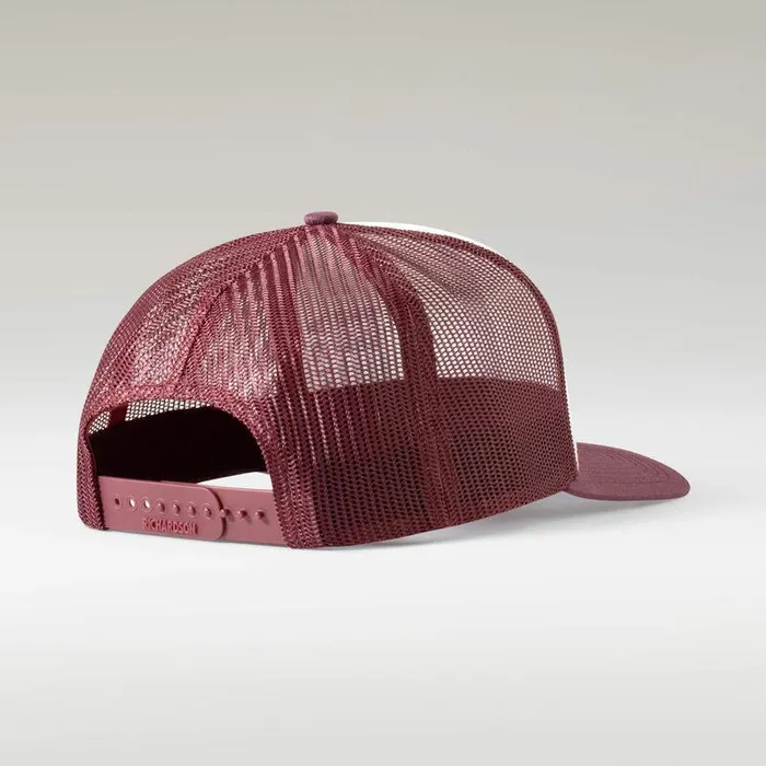 Men Hats and Caps Ariat Flag Cap Wine Men Hats and Caps Ariat Flag Cap Wine