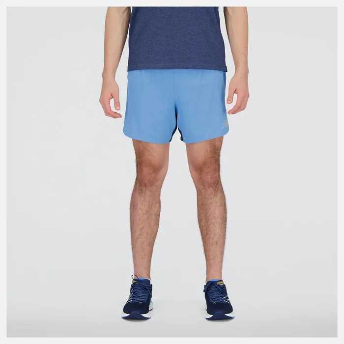 Men Impact Run 5 Inch Short Heritage Blue New Balance Shorts Men Impact Run 5 Inch Short Heritage Blue New Balance Shorts