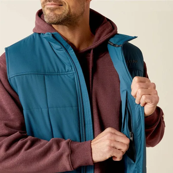Men Jackets and Vests Ariat Crius Insulated Vest Deep Dive