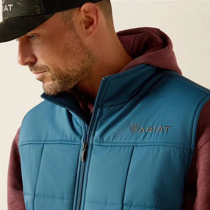 Men Jackets and Vests Ariat Crius Insulated Vest Deep Dive