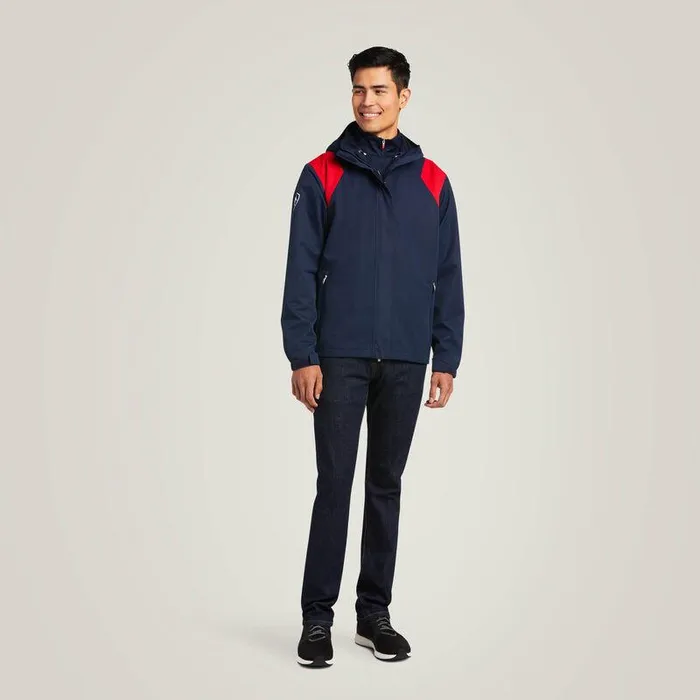 Men Jackets and Vests Ariat Spectator Waterproof Jacket Team Men Jackets and Vests Ariat Spectator Waterproof Jacket Team