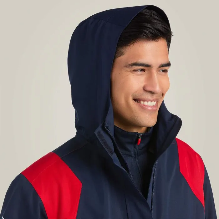 Men Jackets and Vests Ariat Spectator Waterproof Jacket Team Men Jackets and Vests Ariat Spectator Waterproof Jacket Team
