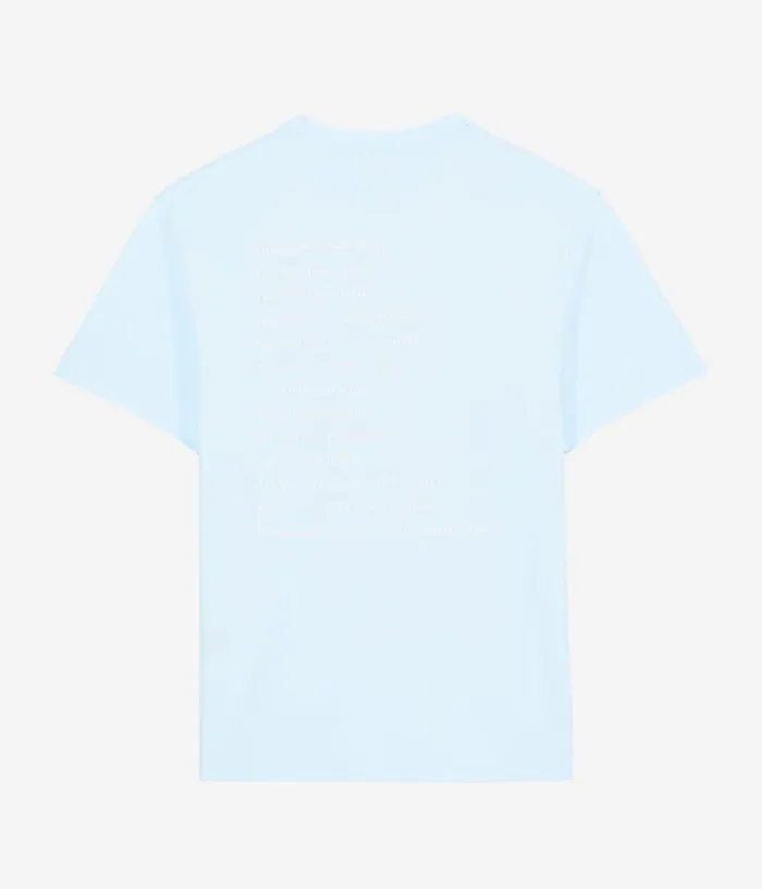 Men Light Blue What Is Tshirt THE KOOPLES Tshirts