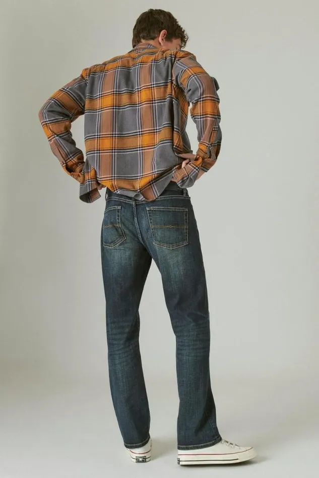 Men Lucky Brand Jeans 363 Vintage Straight Coolmax Stretch Jean Fayette
