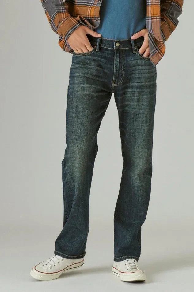 Men Lucky Brand Jeans 363 Vintage Straight Coolmax Stretch Jean Fayette
