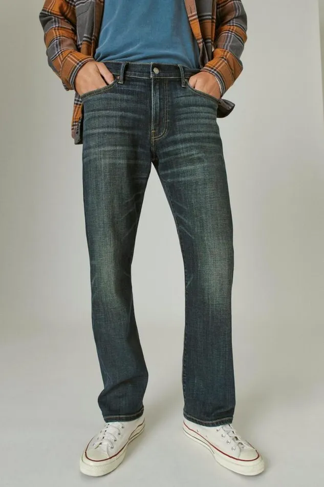 Men Lucky Brand Jeans 363 Vintage Straight Coolmax Stretch Jean Fayette