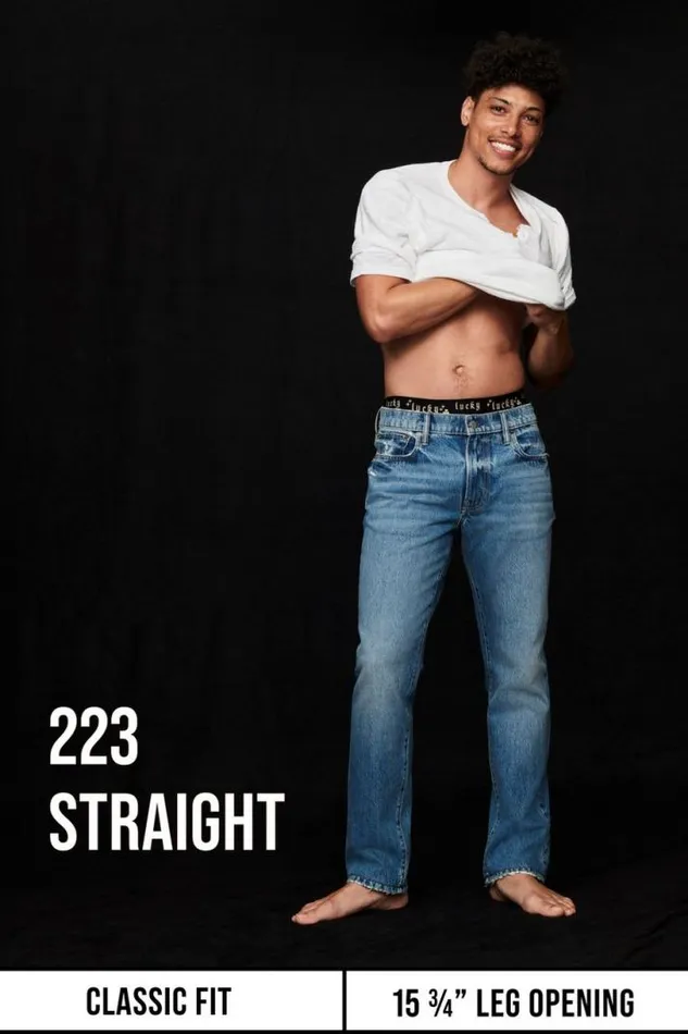 Men Lucky Brand Jeans Lucky Legend 223 Straight Jean Celtic