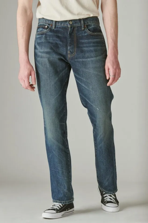 Men Lucky Brand Jeans Lucky Legend Easy Rider Boot Comfort Stretch Jean Edgar Wash