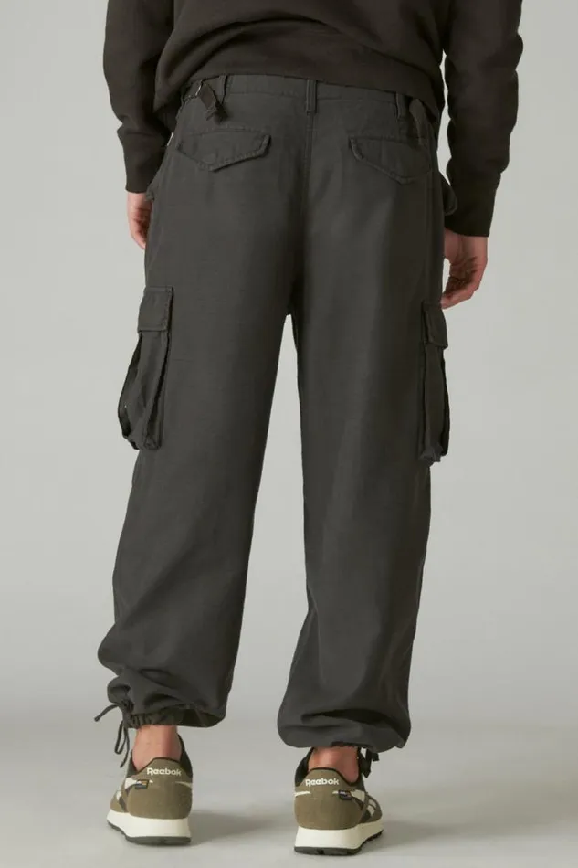 Men Lucky Brand Pants Surplus Cargo Pant Jet Black