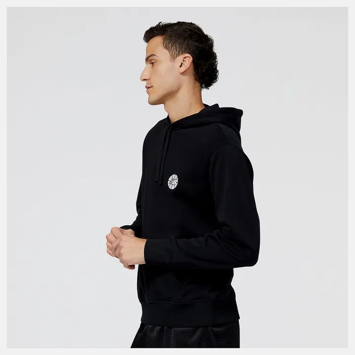 Men NB Hoops Fundamentals Hoodie Black New Balance Hoodies and Sweatshirts Men NB Hoops Fundamentals Hoodie Black New Balance Hoodies and Sweatshirts