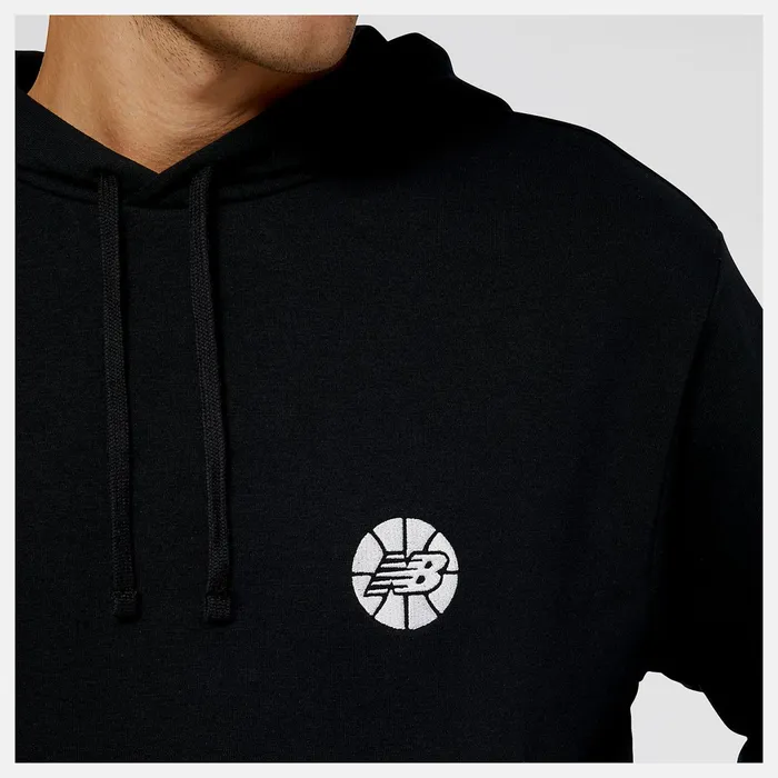 Men NB Hoops Fundamentals Hoodie Black New Balance Hoodies and Sweatshirts Men NB Hoops Fundamentals Hoodie Black New Balance Hoodies and Sweatshirts