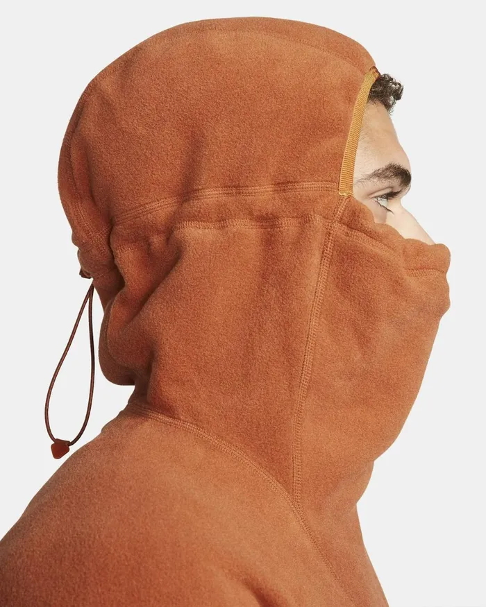 Men Nike Hoodies And Sweatshirts ACG ThermaFIT 039Wolf Tree039 Dark Russetmonarchsummit White