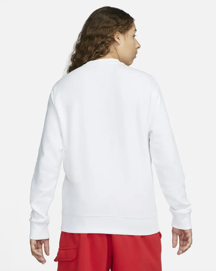 Men Nike Hoodies And Sweatshirts Club White