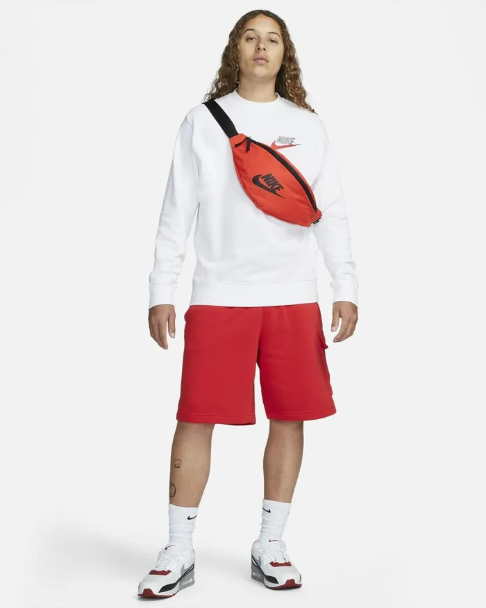 Men Nike Hoodies And Sweatshirts Club White