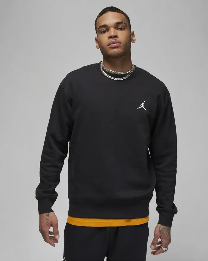 Men Nike Hoodies And Sweatshirts Jordan Flight MVP Blacksail
