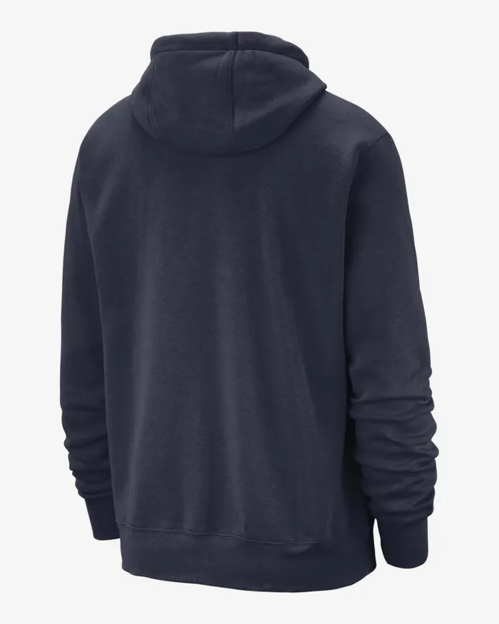 Men Nike Hoodies And Sweatshirts Oklahoma City Thunder Club Fleece City Edition College Navy