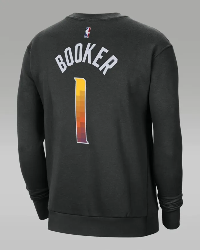 Men Nike Hoodies And Sweatshirts Phoenix Suns Courtside Statement Edition Black