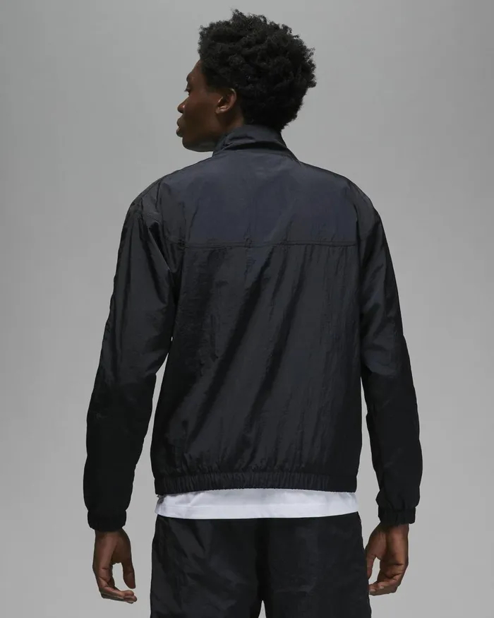 Men Nike Jackets Jordan Essentials Blackblacksail