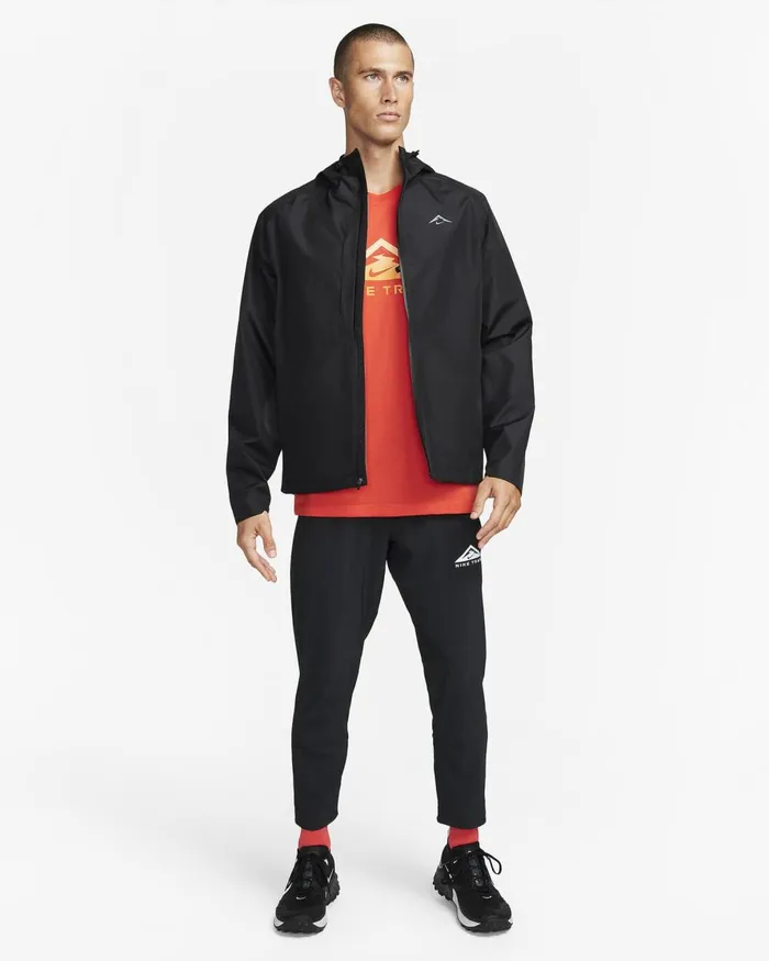 Men Nike Jackets Trail 039Cosmic Peaks039 GORETEX INFINIUM Blackanthraciteanthracite