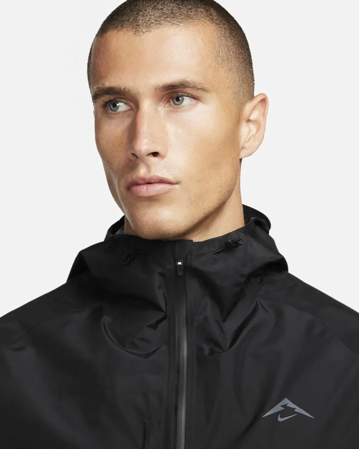 Men Nike Jackets Trail 039Cosmic Peaks039 GORETEX INFINIUM Blackanthraciteanthracite