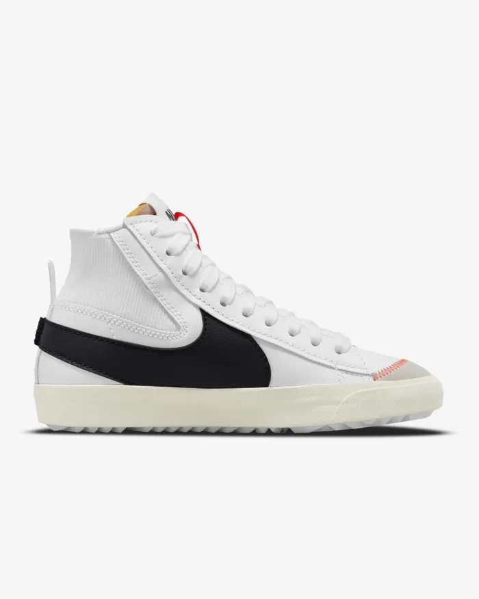 Men Nike Lifestyle Blazer Mid 03977 Jumbo Whitewhitesailblack