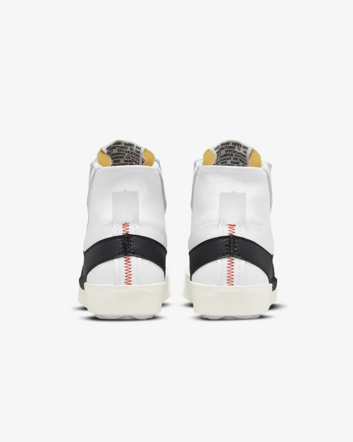 Men Nike Lifestyle Blazer Mid 03977 Jumbo Whitewhitesailblack