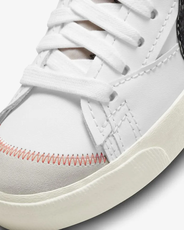 Men Nike Lifestyle Blazer Mid 03977 Jumbo Whitewhitesailblack