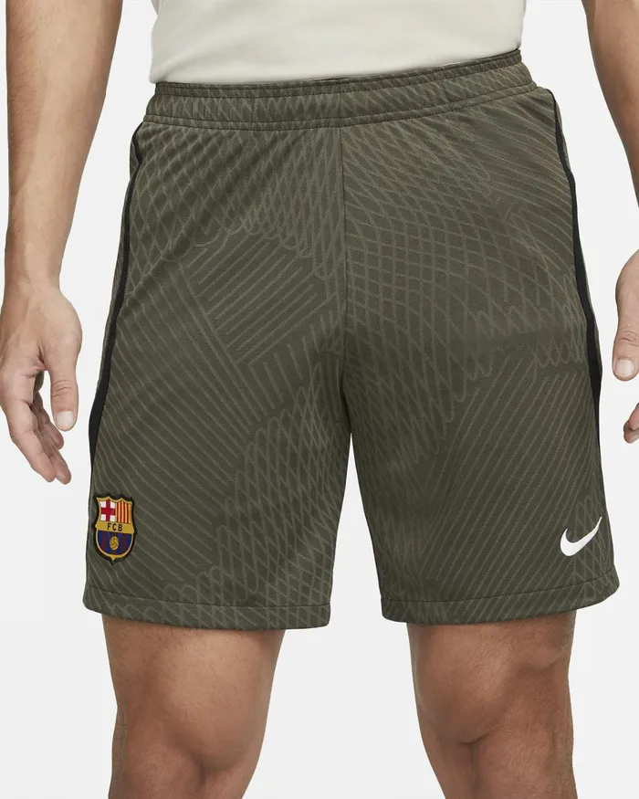 Men Nike Shorts FC Barcelona Strike Sequoiablackwhite