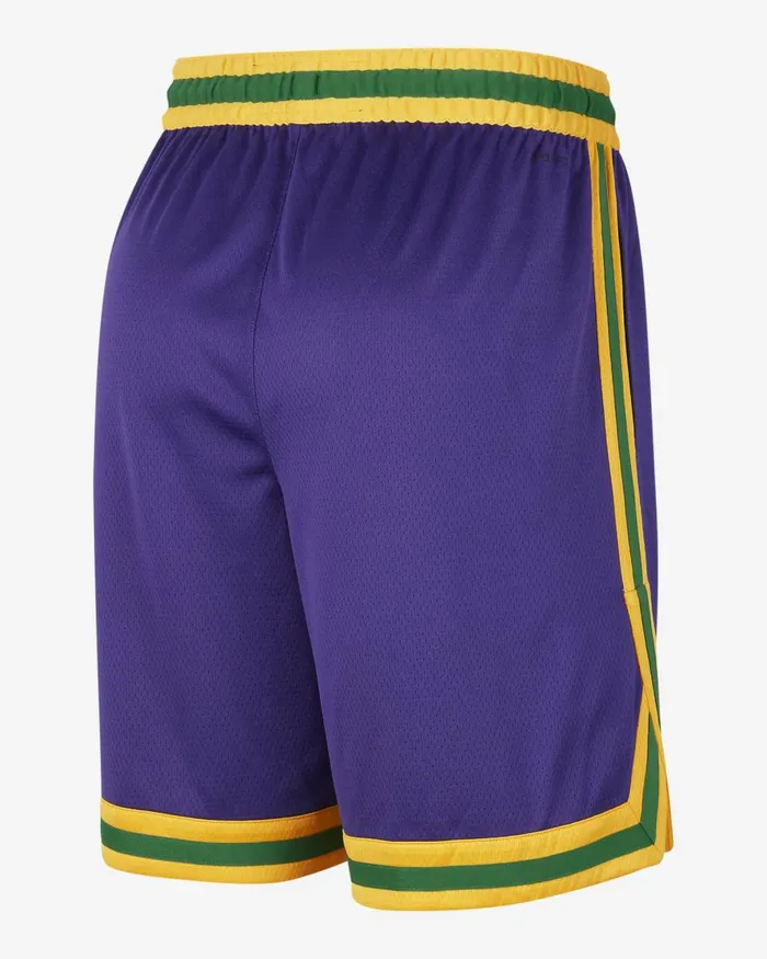 Men Nike Shorts Utah Jazz Hardwood Classics 202324 Court Purplewhite