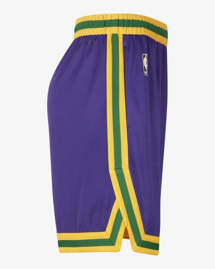 Men Nike Shorts Utah Jazz Hardwood Classics 202324 Court Purplewhite