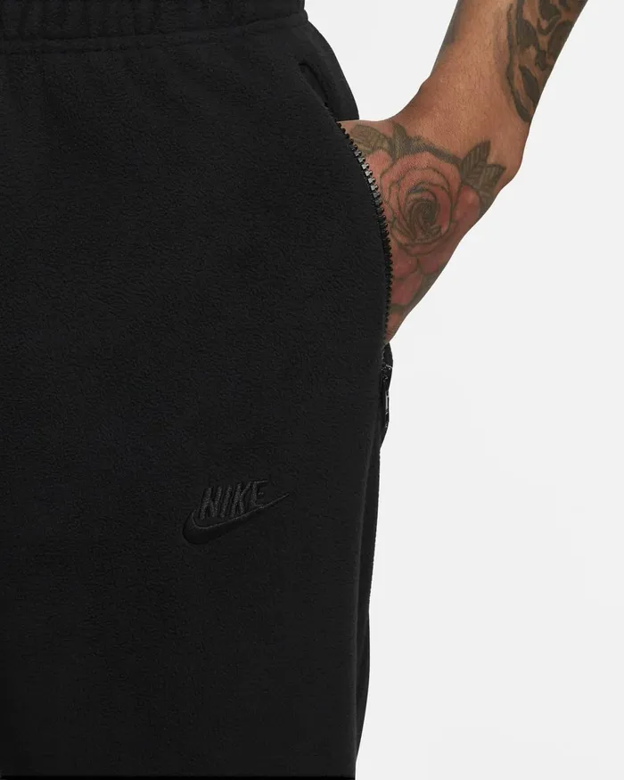 Men Nike Trousers And Tights Club Fleece Blackblack