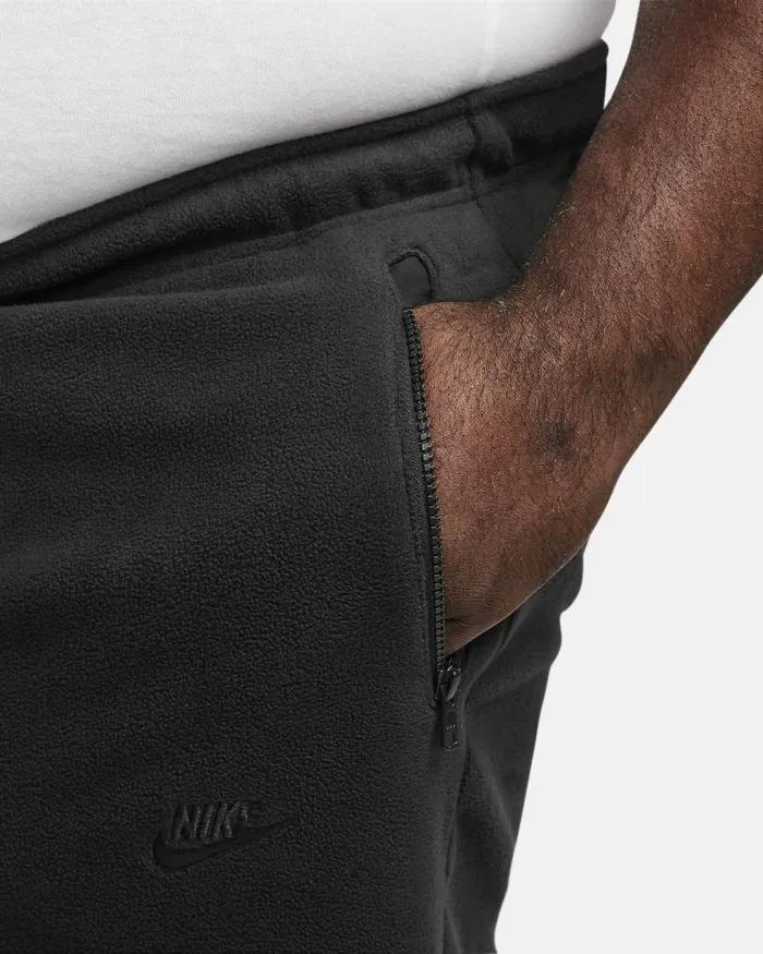 Men Nike Trousers And Tights Club Fleece Blackblack