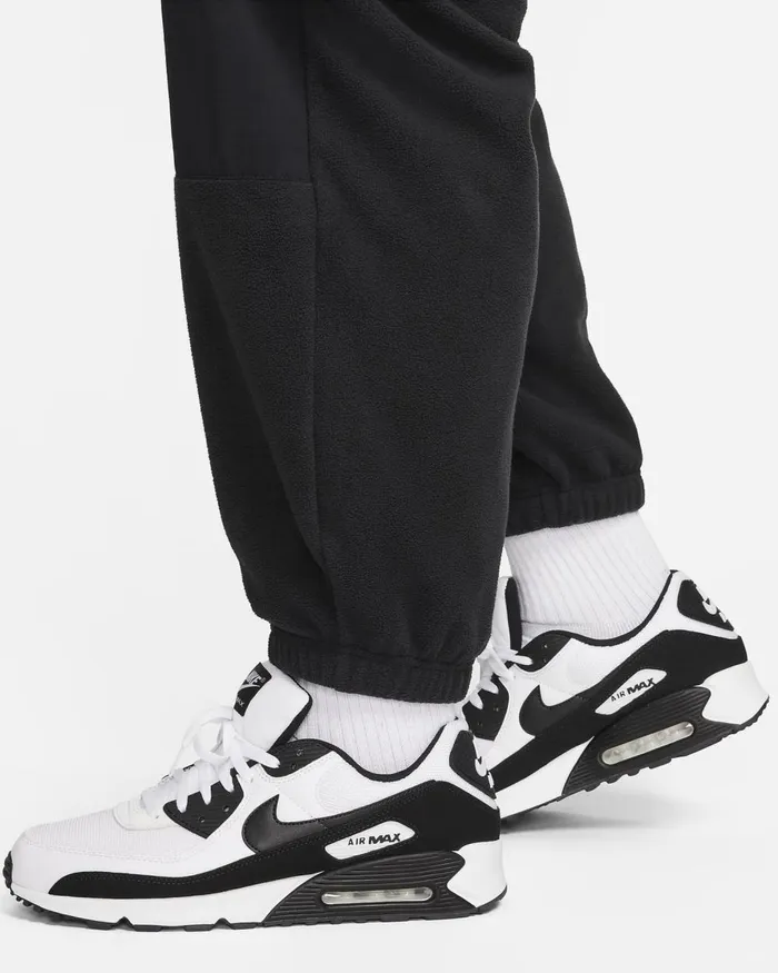 Men Nike Trousers And Tights Club Fleece Blackblack