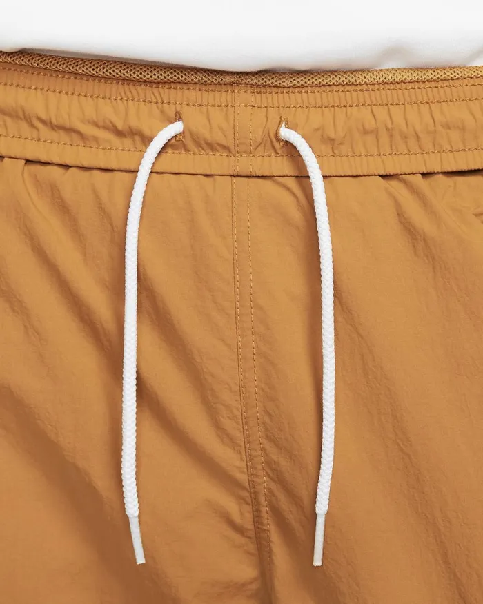 Men Nike Trousers And Tights Sportswear Solo Swoosh Desert Ochrewhite