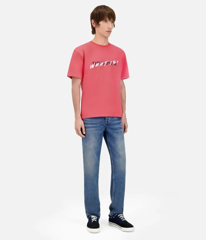 Men Pink What Is Tshirt THE KOOPLES Tshirts
