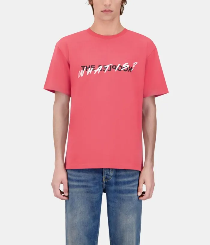 Men Pink What Is Tshirt THE KOOPLES Tshirts
