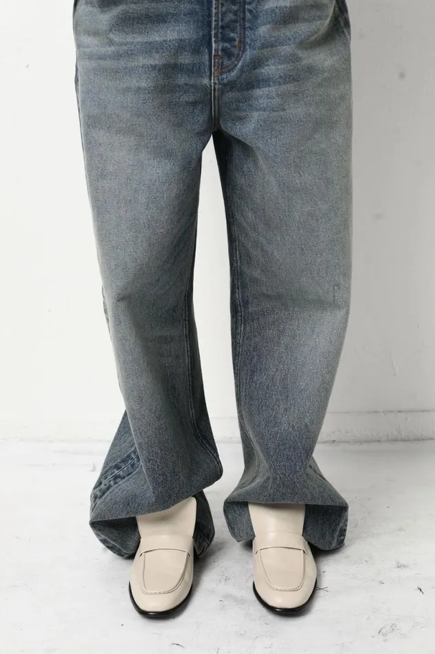 Men Rhude Pants TRAXEDO DENIM PANT Indigo